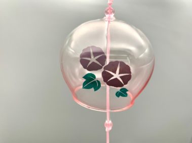 印刷　ガラス　風鈴