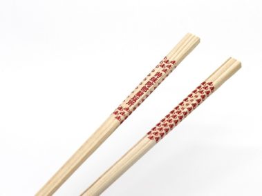 印刷　木　お箸